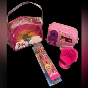 Barbie Lot - Mattel Barbie NIB • Club Chelsea Camper w/2 Puppies • Doctor kit